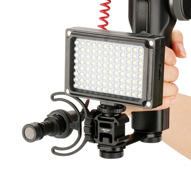 Ulanzi PT-3 Triple Cold Shoe Mount Plate (3)