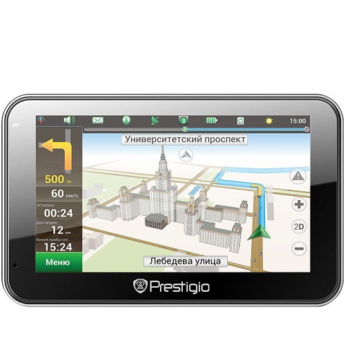 Фотография товара Автомобильный GPS навигатор Prestigio GeoVision 5566