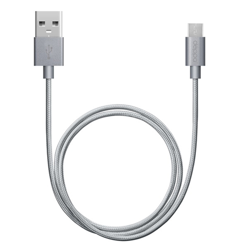 Фотография товара Дата-кабель Deppa ALUM USB-microUSB, 1.2м
