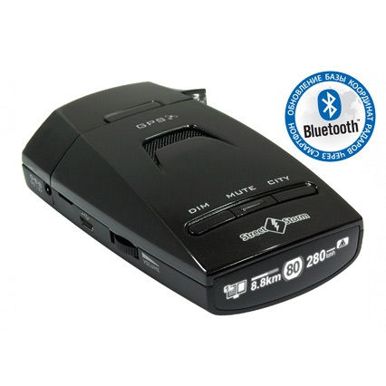 Фотография товара Сигнатурный радар-детектор Street Storm STR-7010BT