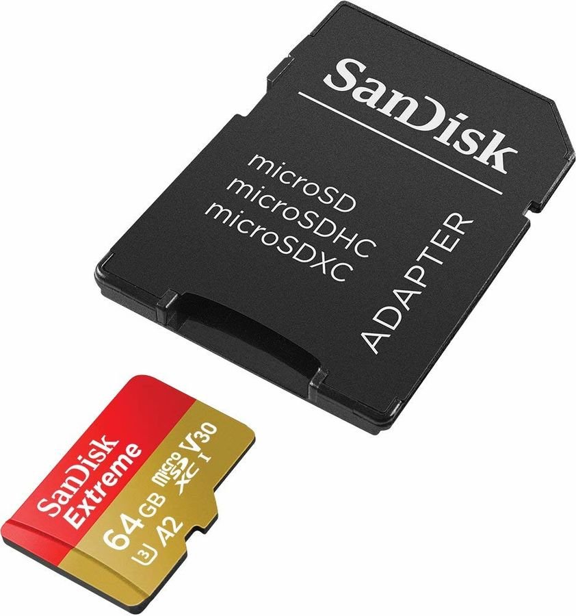Фотография товара Карта Памяти micro SDXC 64gb SanDisk Extreme A2