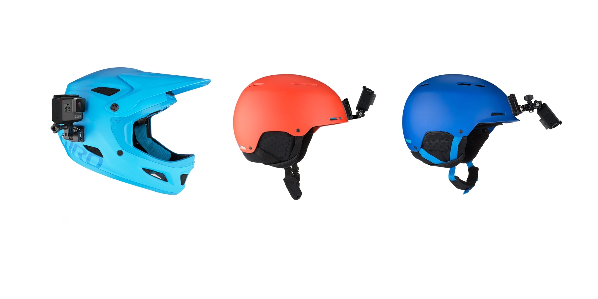 Фотография товара Крепление на шлем GoPro Helmet Front + Side Mount