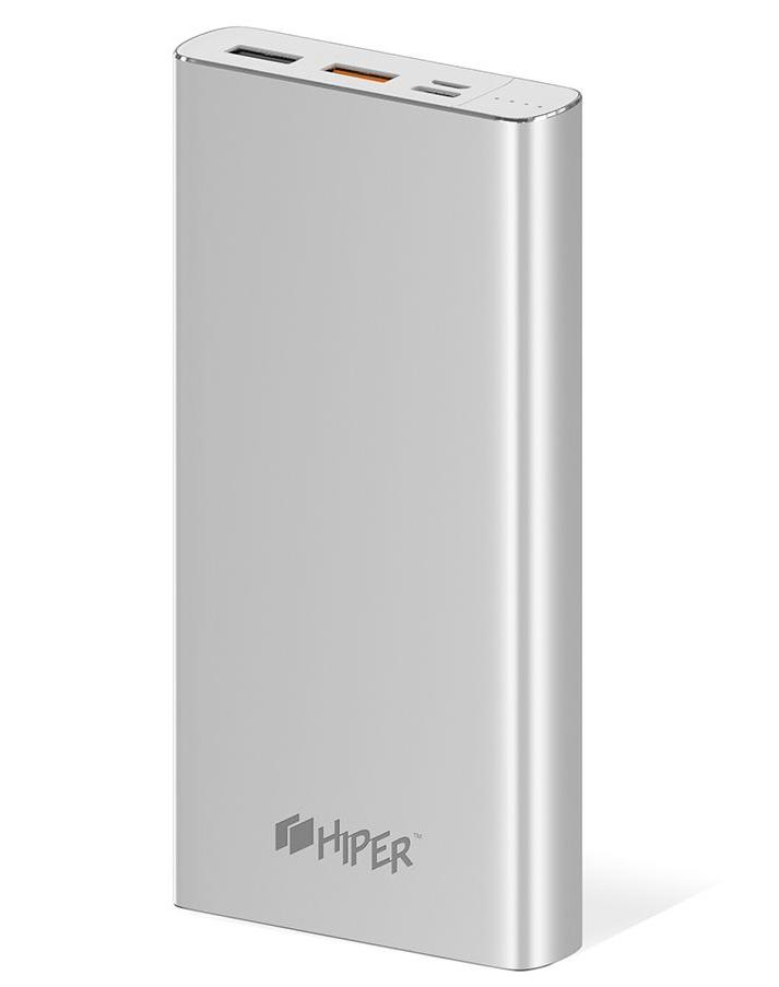 Фотография товара Внешний аккумулятор Hiper MPX15000 Silver