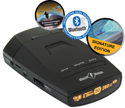 Фотография товара Сигнатурный радар-детектор Street Storm STR-5210EX