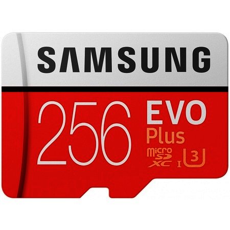 Фотография товара Карта памяти microSDXC 256 Gb Samsung EVO Plus 100Mb/s