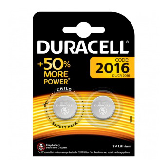 Фотография товара Батарейка Duracell CR2016 BL2