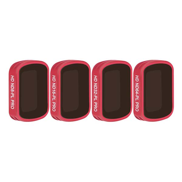 Фотография товара Набор фильтров для OSMO Pocket (Pro) (ND8/PL ND16/PL ND32/PL ND64/PL), PGYTECH P-18C-014