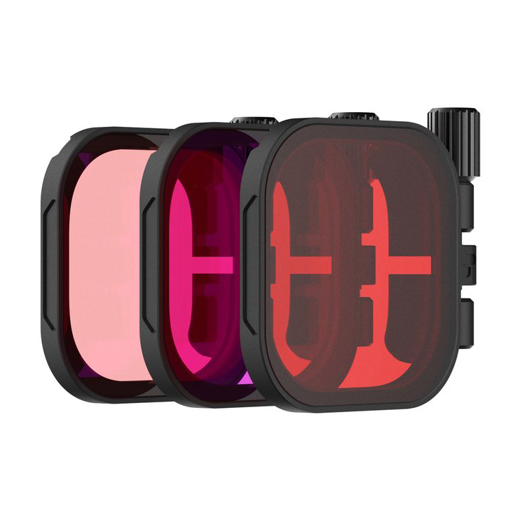 Фотография товара Набор фильтров Hero 8 (RED, MAGENTA, SNORKEL), PolarPro