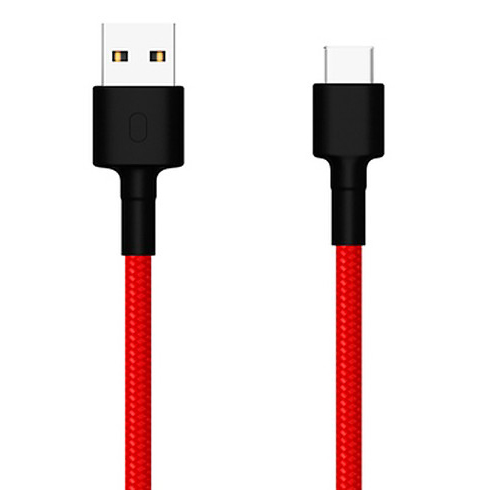 Фотография товара Кабель Xiaomi Mi Braided USB Type-C Cable 100cm (Red) / X18863