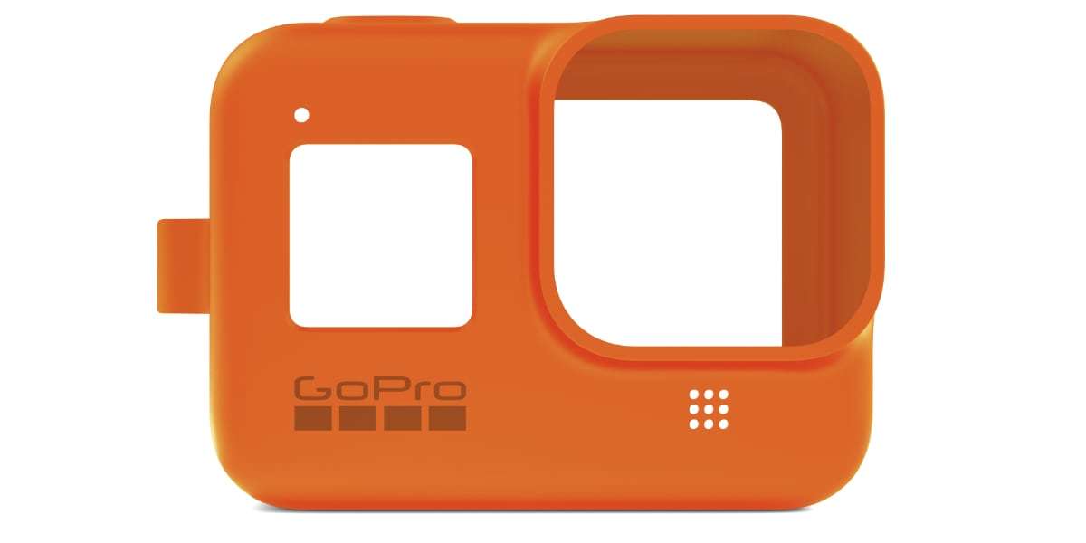 Фотография товара Силиконовый чехол с ремешком для Hero8 Оранжевый