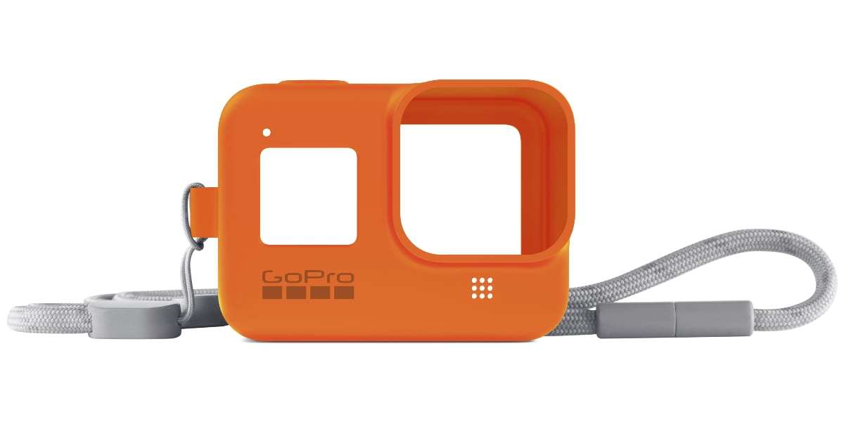 Фотография товара Силиконовый чехол с ремешком для Hero8 Оранжевый