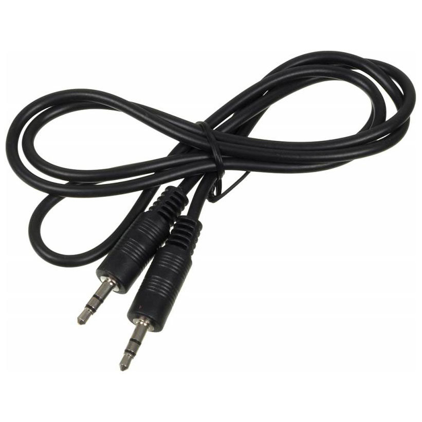 Фотография товара Кабель аудио Ningbo JAAC002-1 Jack 3.5 (m)/Jack 3.5 (m) 1м. черный