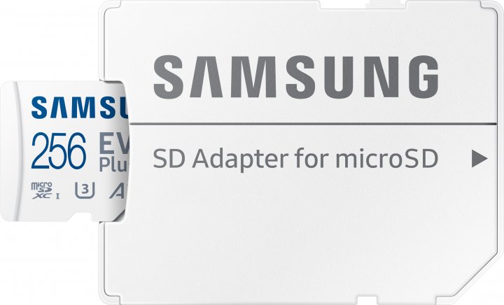 Фотография товара Карта памяти microSDXC 256 Gb Samsung EVO Plus 130Mb/s
